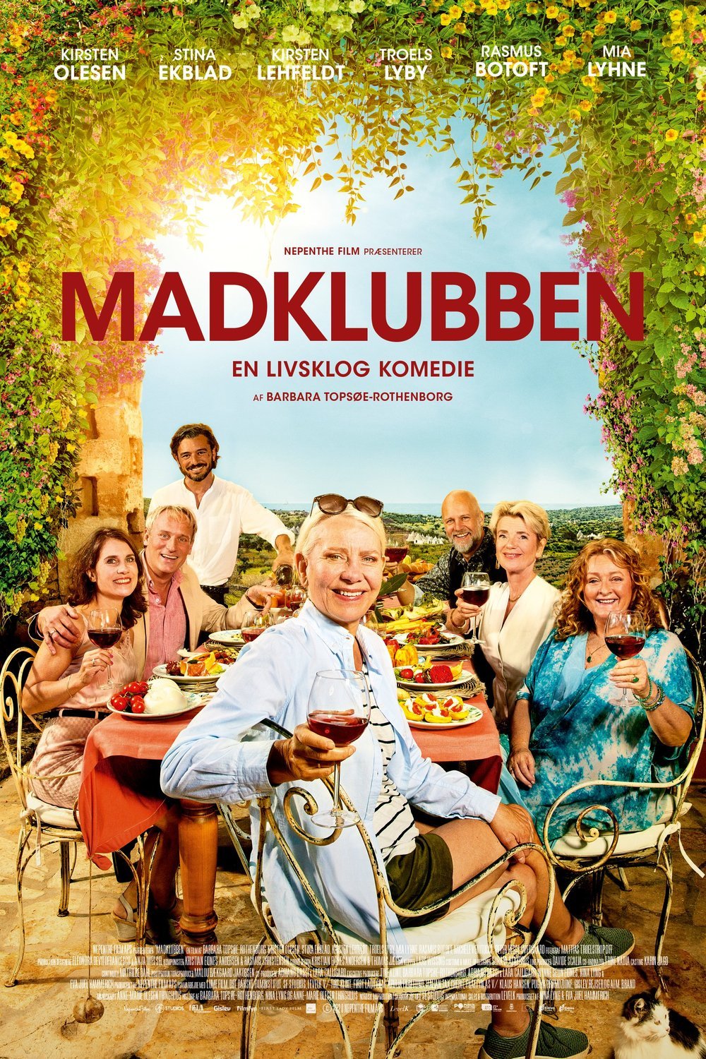 L'affiche originale du film Madklubben en danois