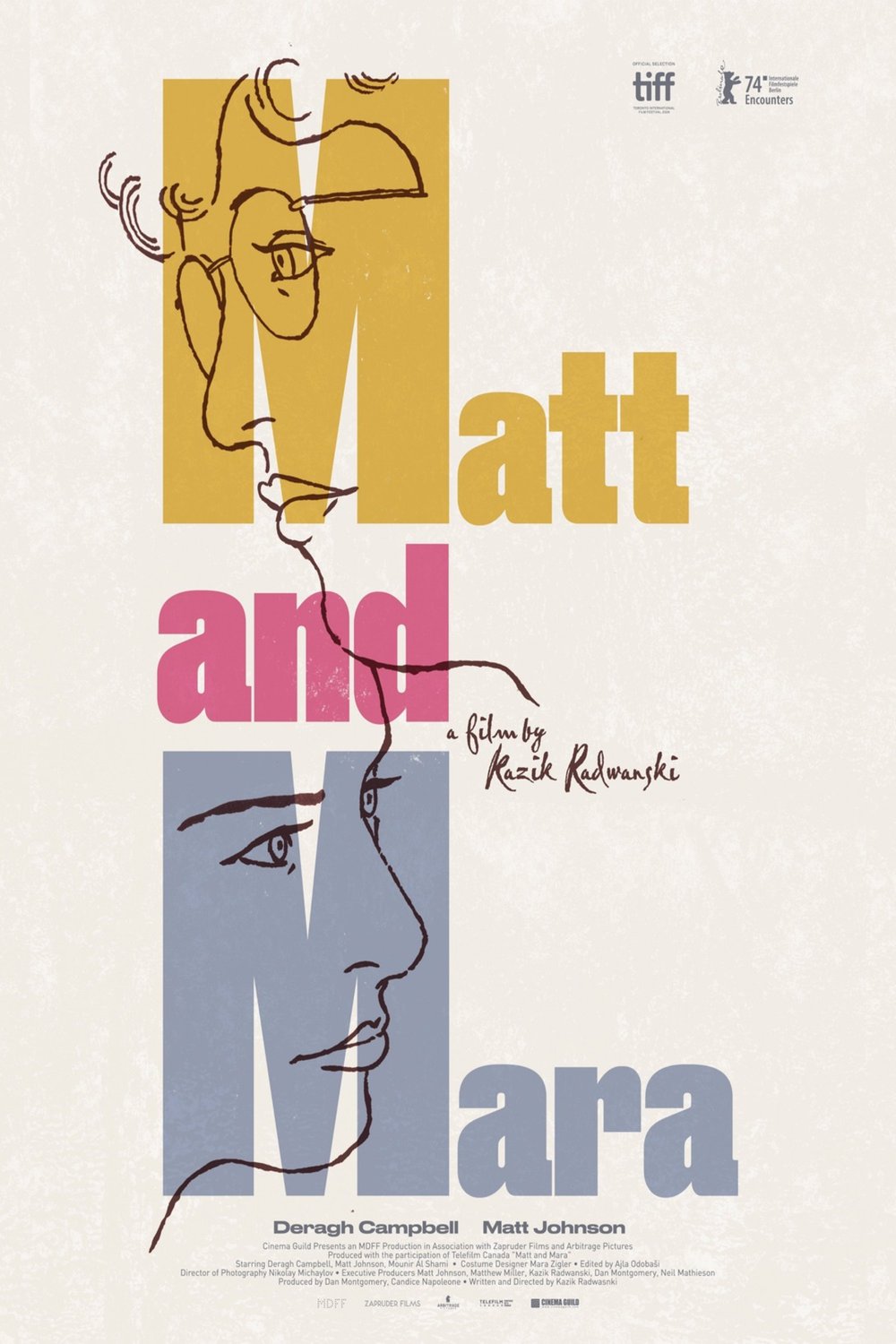 L'affiche du film Matt and Mara