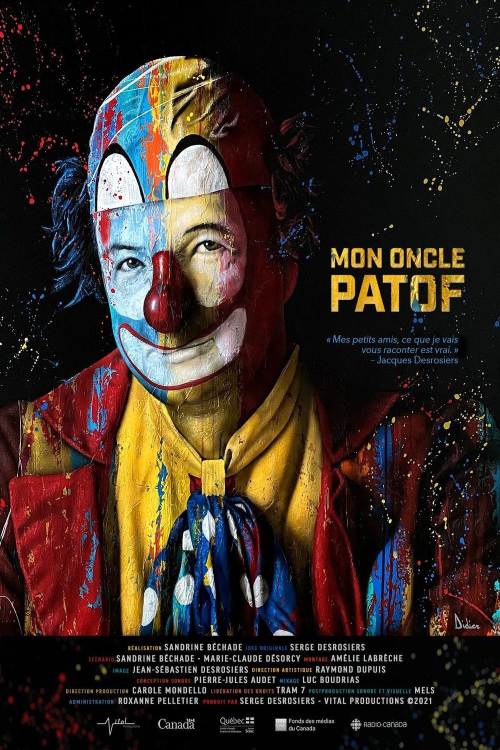 L'affiche du film Mon Oncle Patof