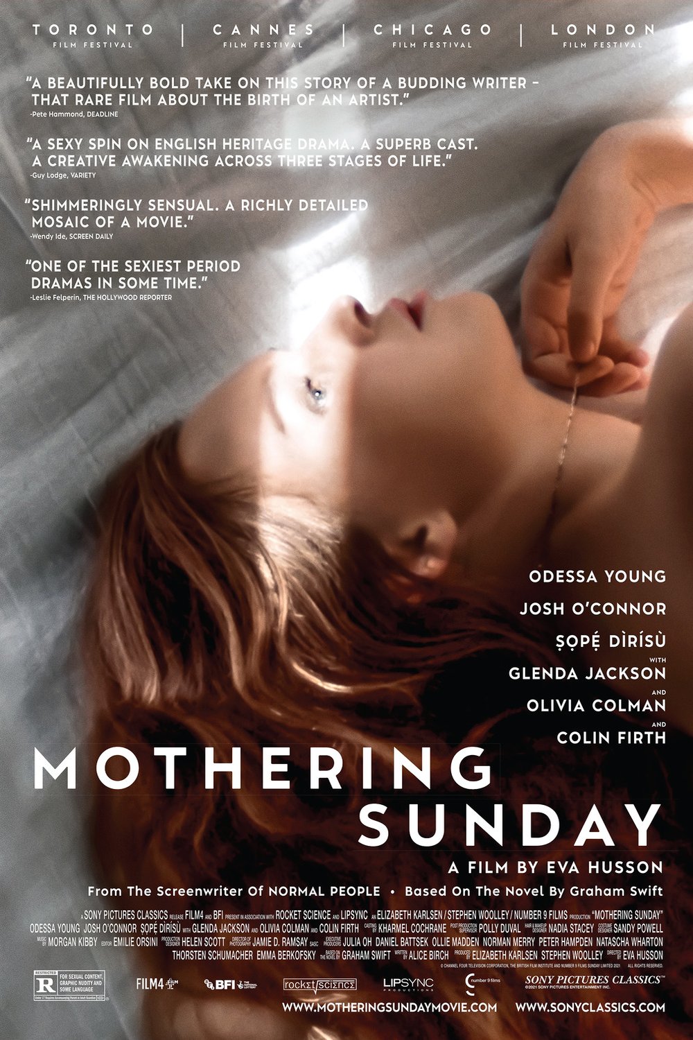 L'affiche du film Mothering Sunday