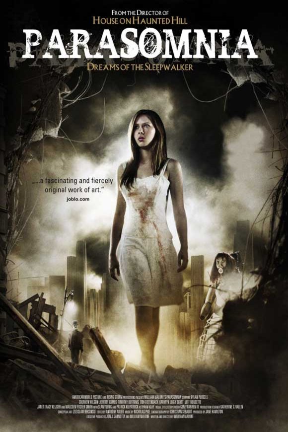 L'affiche du film Parasomnia
