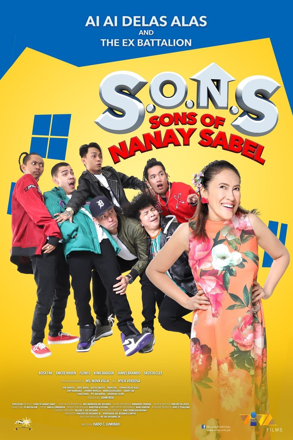 L'affiche originale du film S.O.N.S.: Sons of Nanay Sabel en philippin