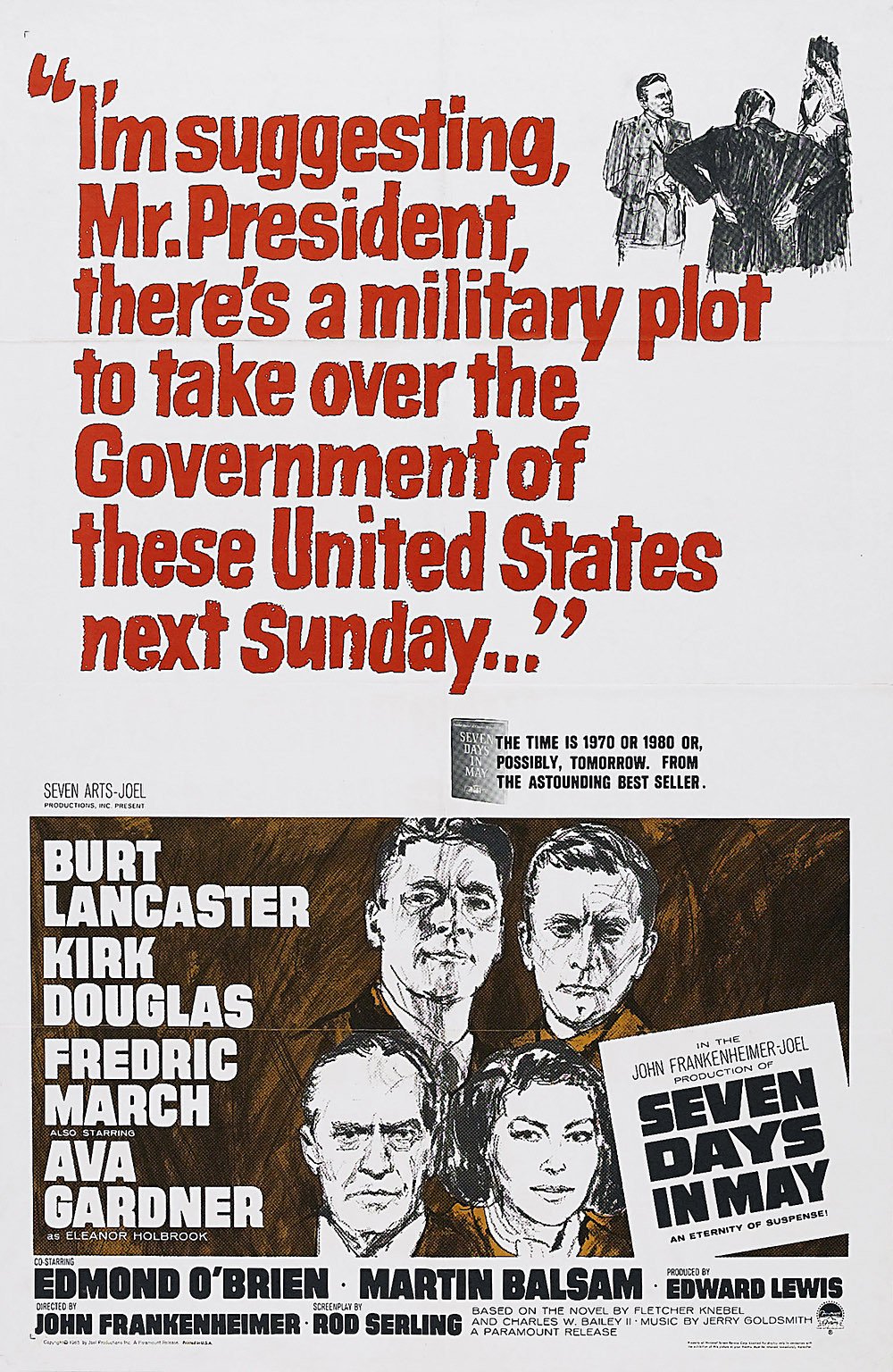 L'affiche du film Seven Days in May