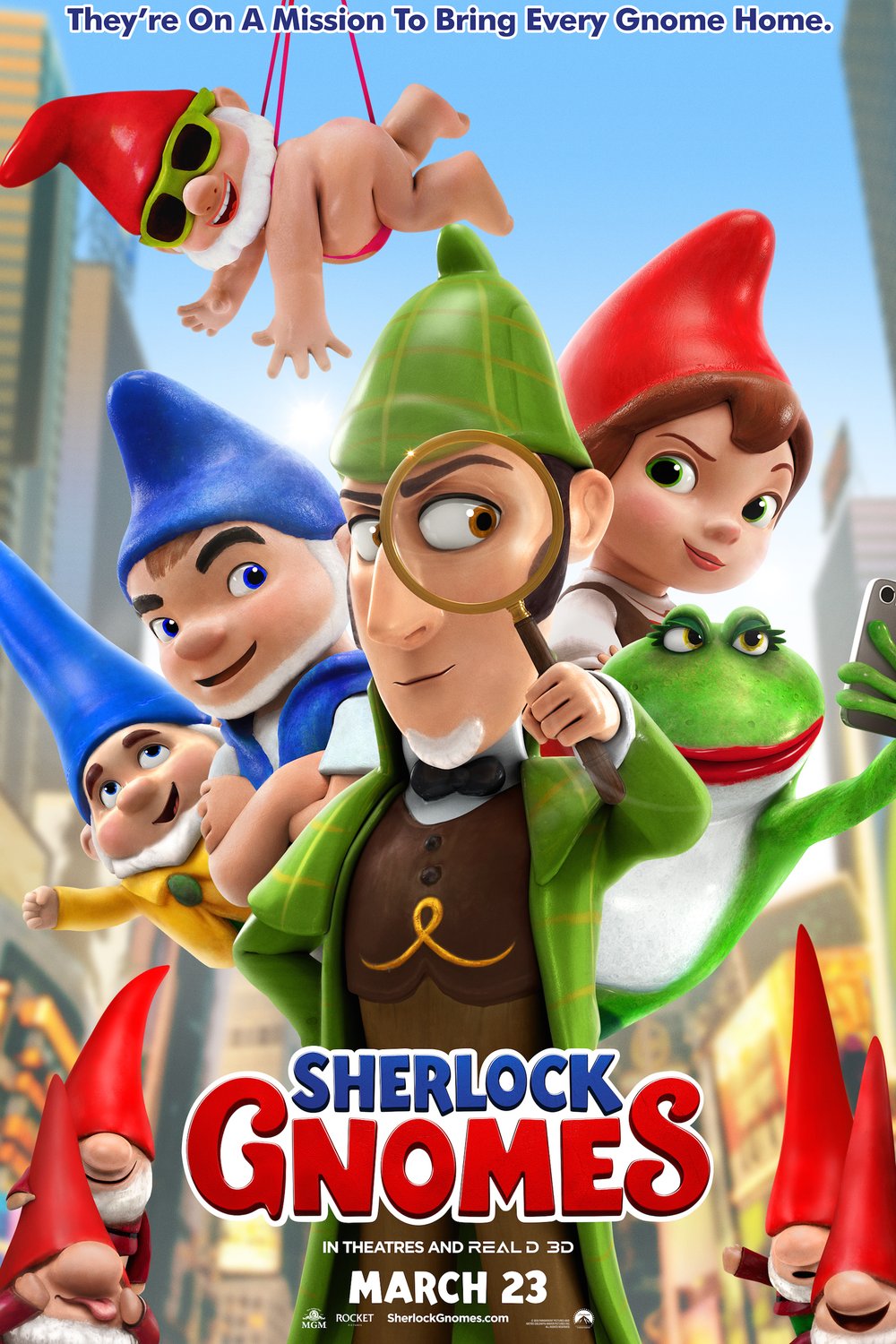 Poster of the movie Sherlock Gnomes