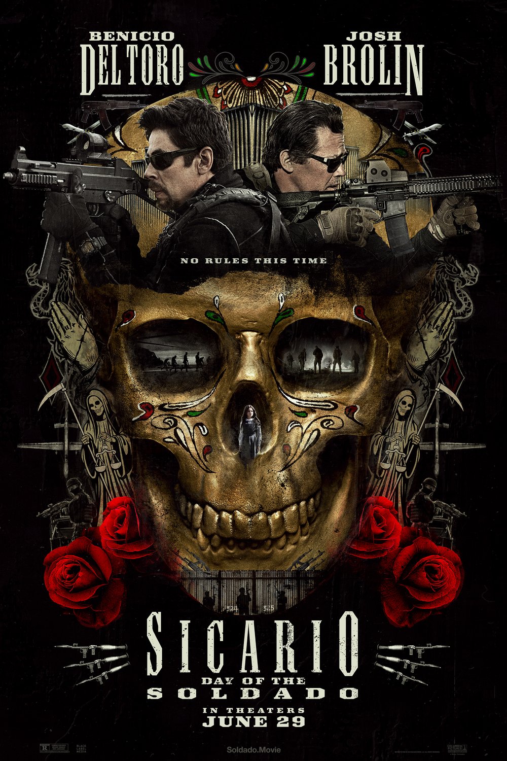 L'affiche du film Sicario: Day of the Soldado