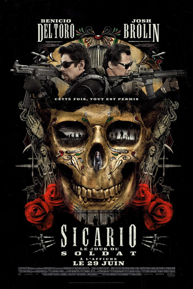 L'affiche du film Sicario: Le jour du soldat