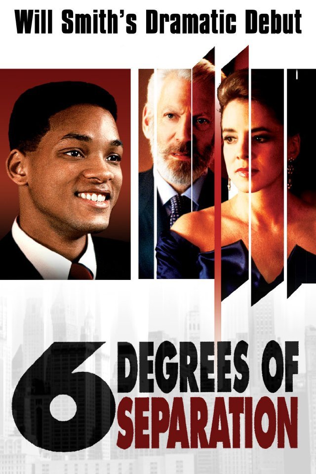 L'affiche du film Six Degrees of Separation