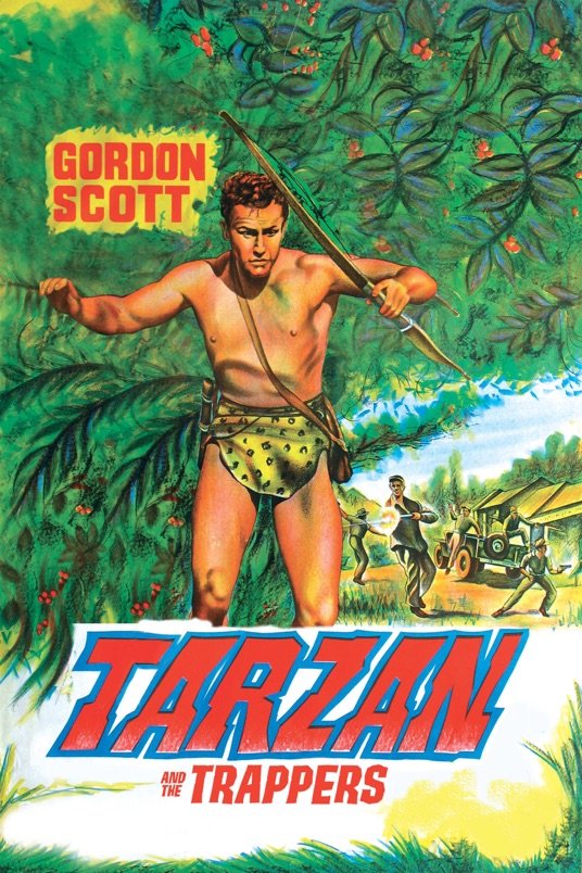L'affiche du film Tarzan and the Trappers