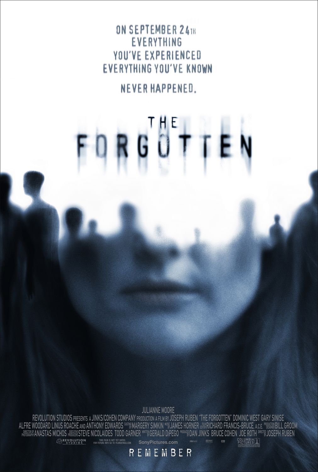 L'affiche du film The Forgotten