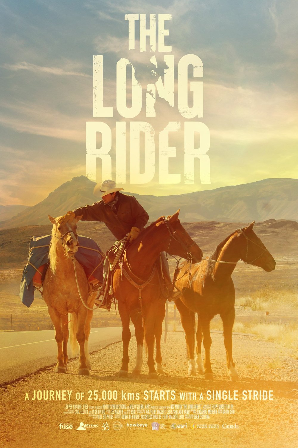 L'affiche du film The Long Rider