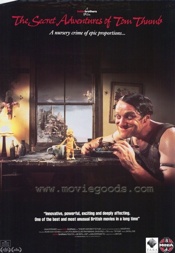 L'affiche du film The Secret Adventures of Tom Thumb