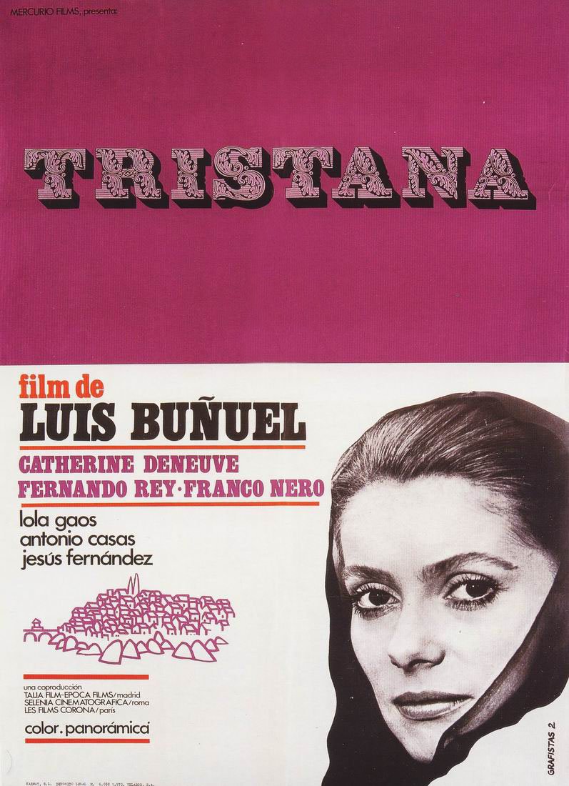 L'affiche originale du film Tristana en espagnol
