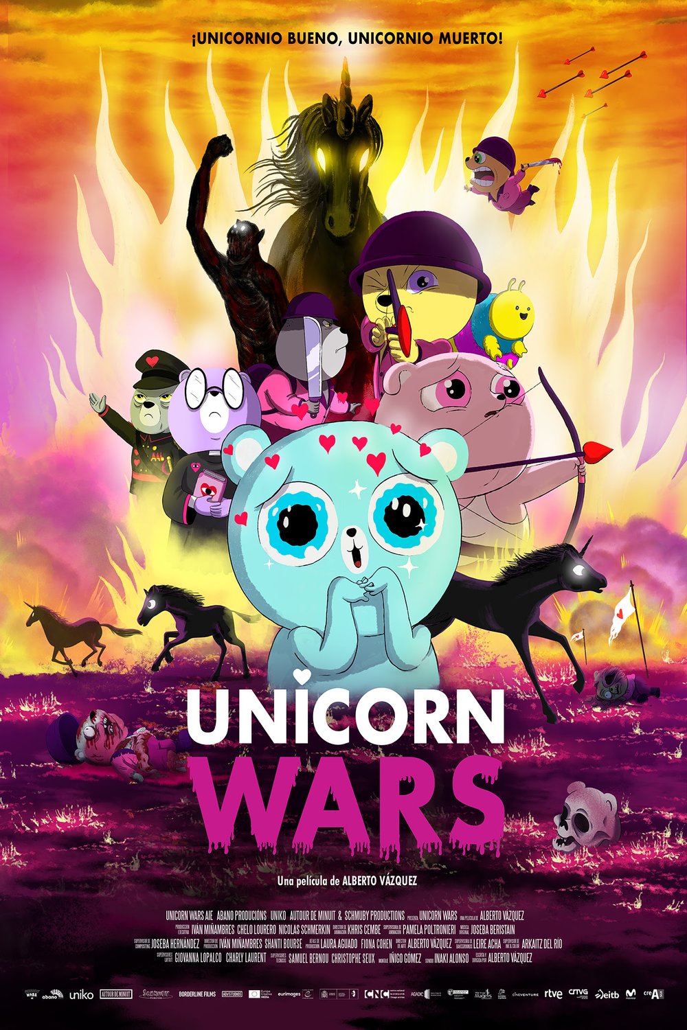 Poster of the movie Unicorn Wars [2022]