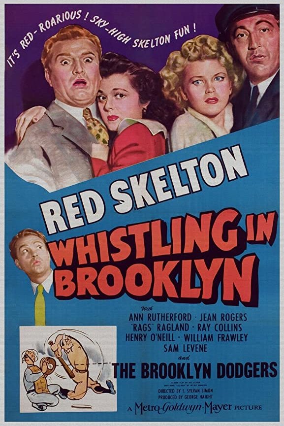 L'affiche du film Whistling in Brooklyn