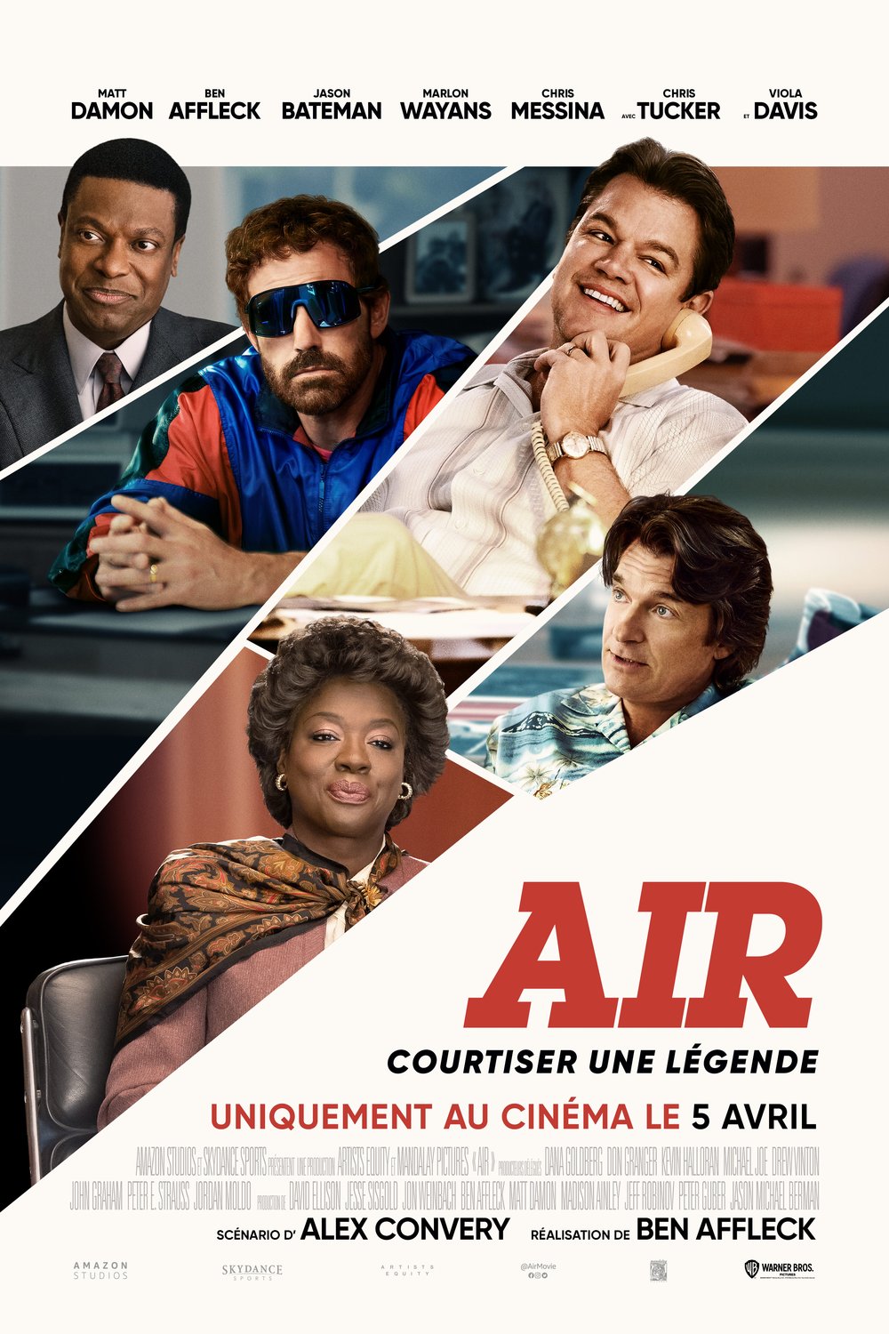 L'affiche du film Air: courtiser une légende