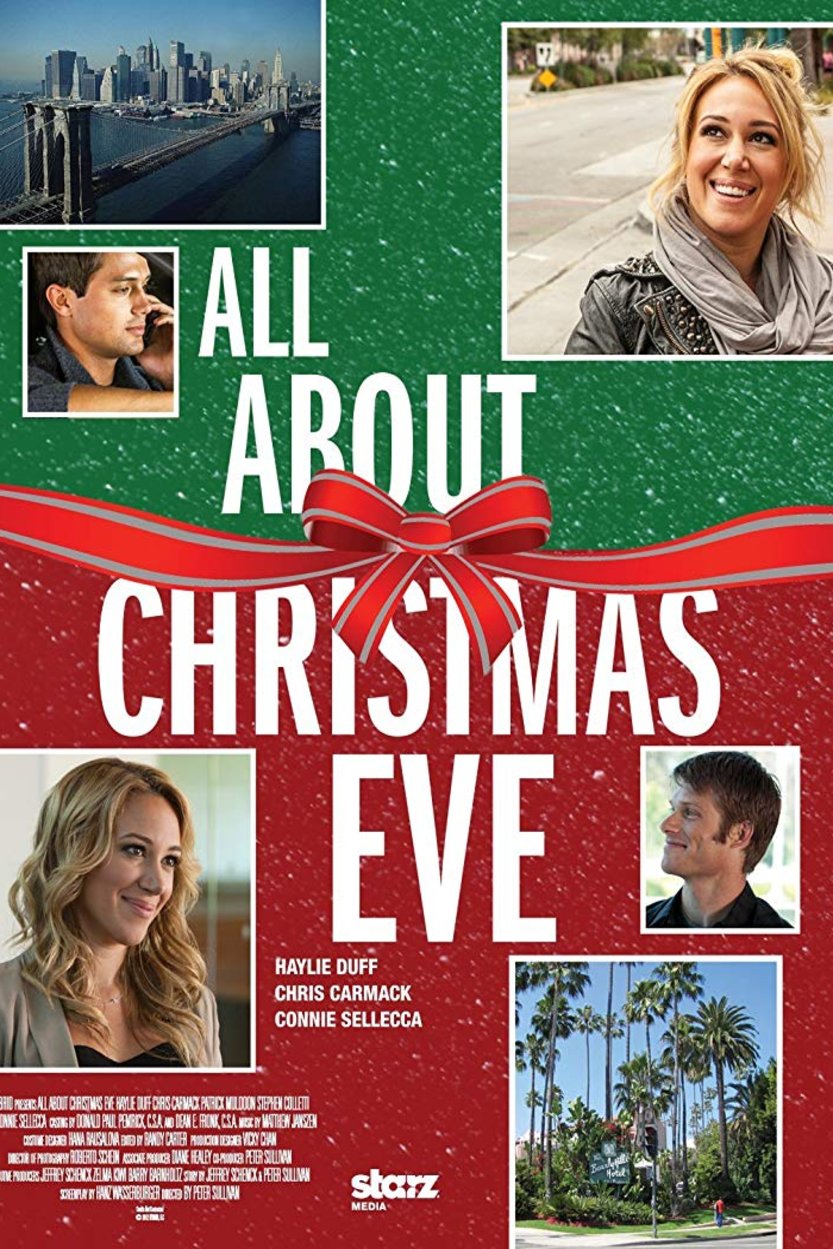 L'affiche du film All About Christmas Eve
