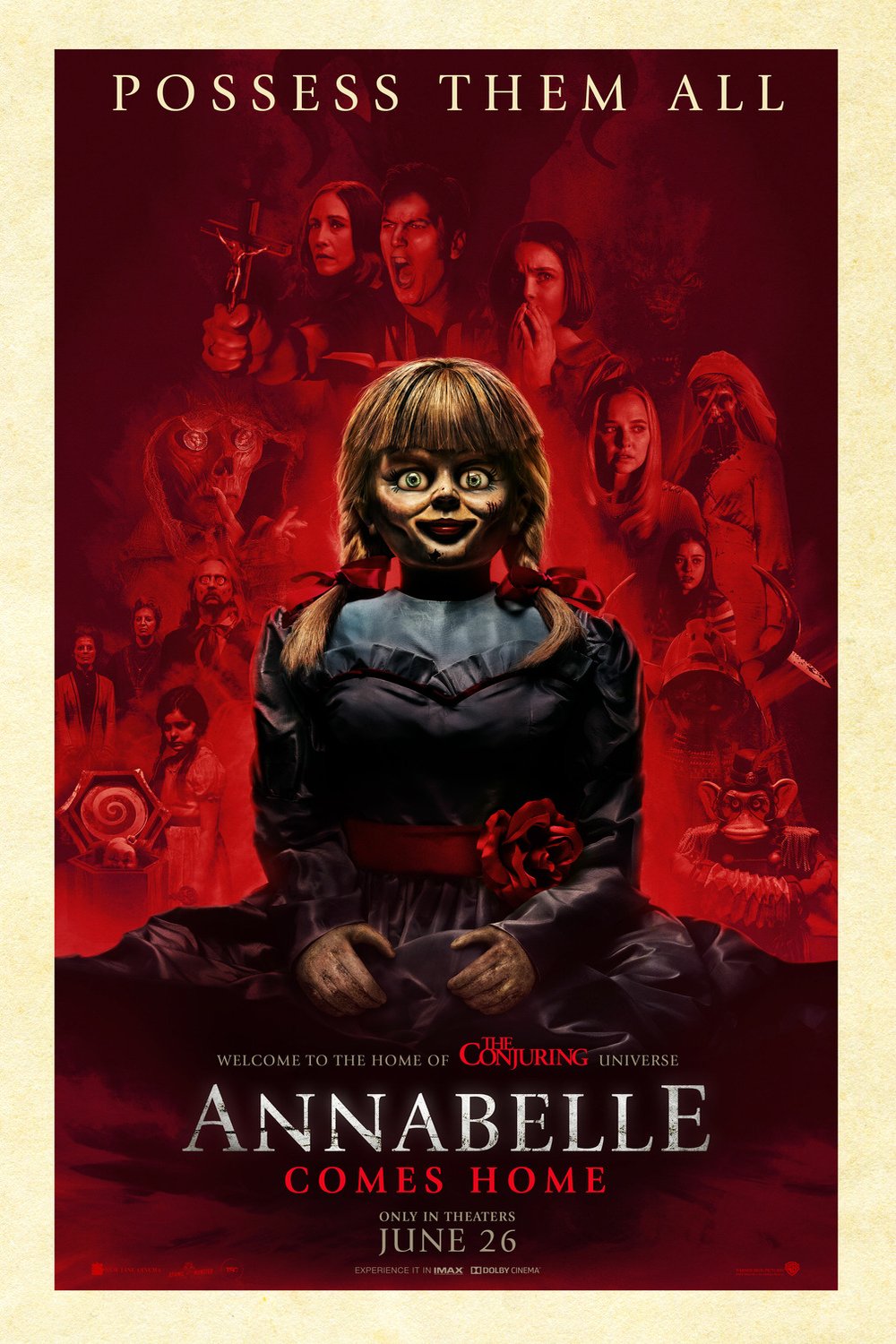 L'affiche du film Annabelle Comes Home