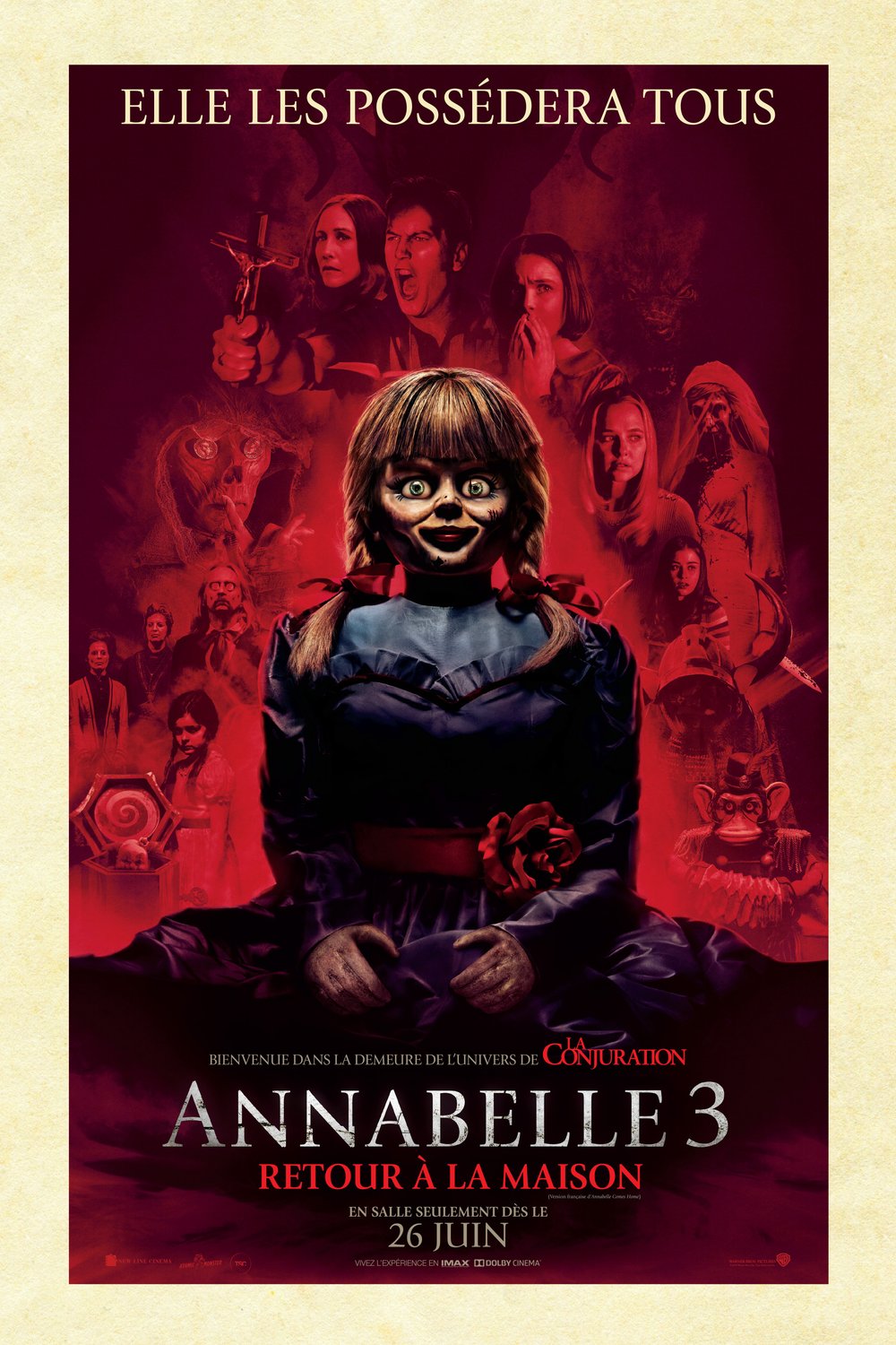 L'affiche du film Annabelle 3: Retour à la maison