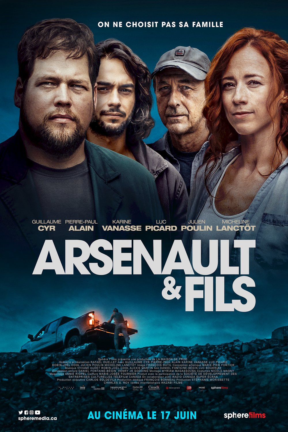 L'affiche du film Arsenault & Sons