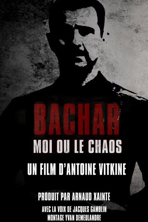 L'affiche du film Bachar, moi ou le chaos