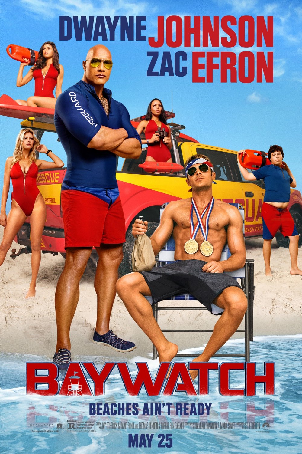 L'affiche du film Baywatch