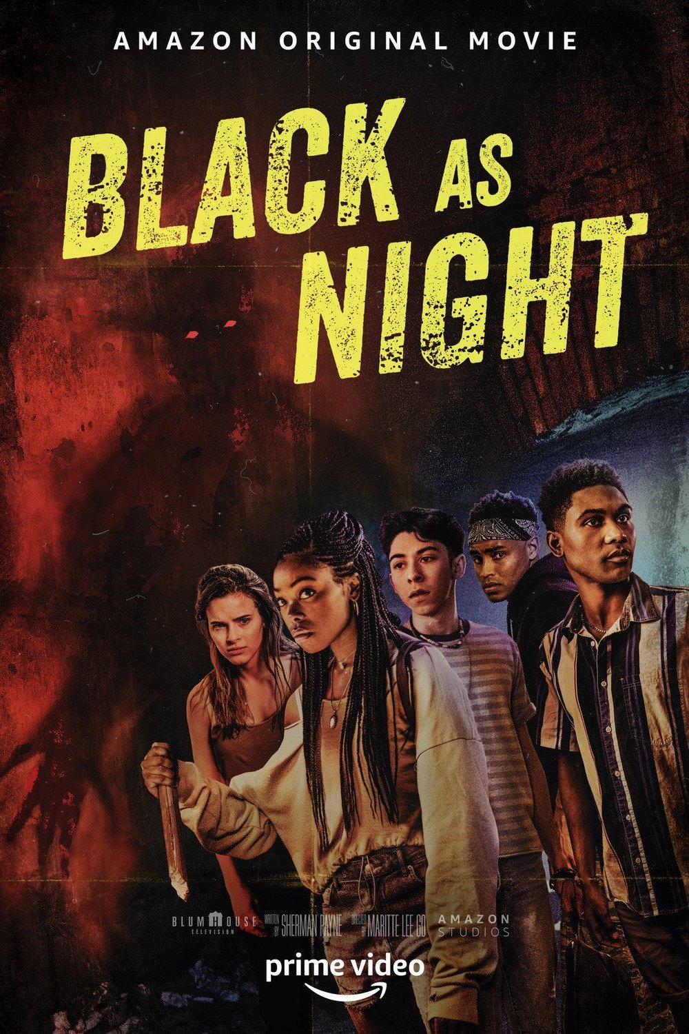 L'affiche du film Black as Night