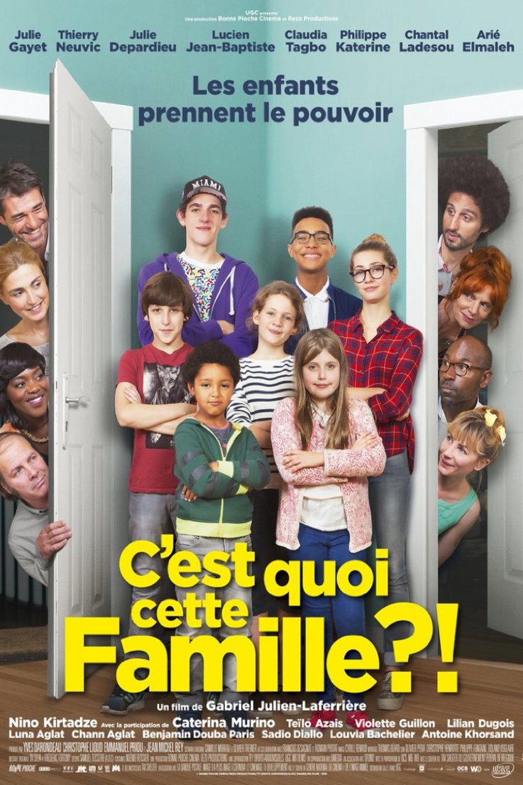 L'affiche du film C'est quoi cette famille?!