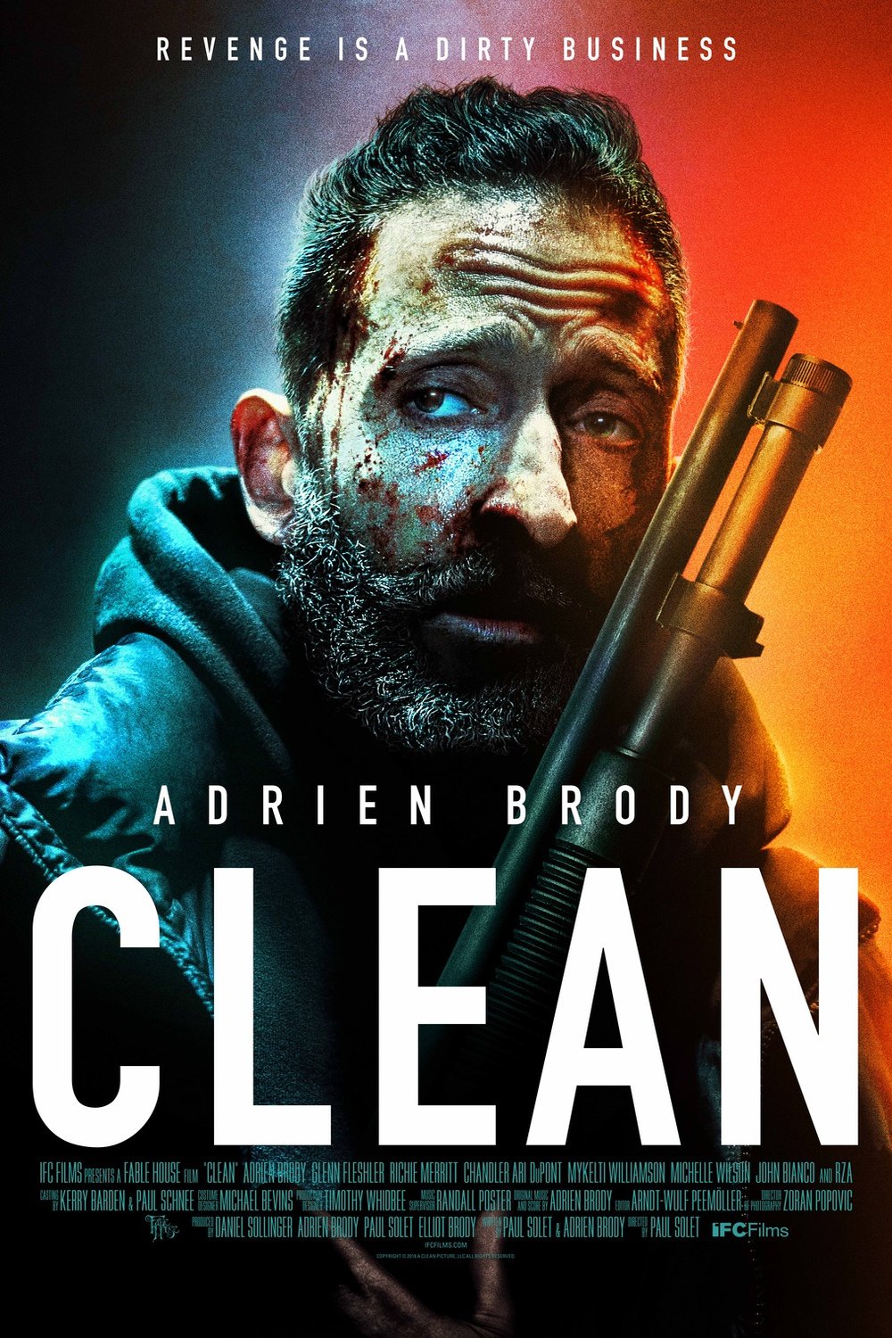 L'affiche du film Clean