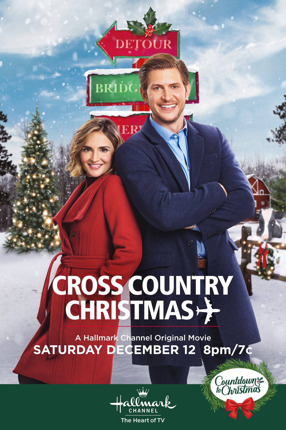 L'affiche du film Cross Country Christmas