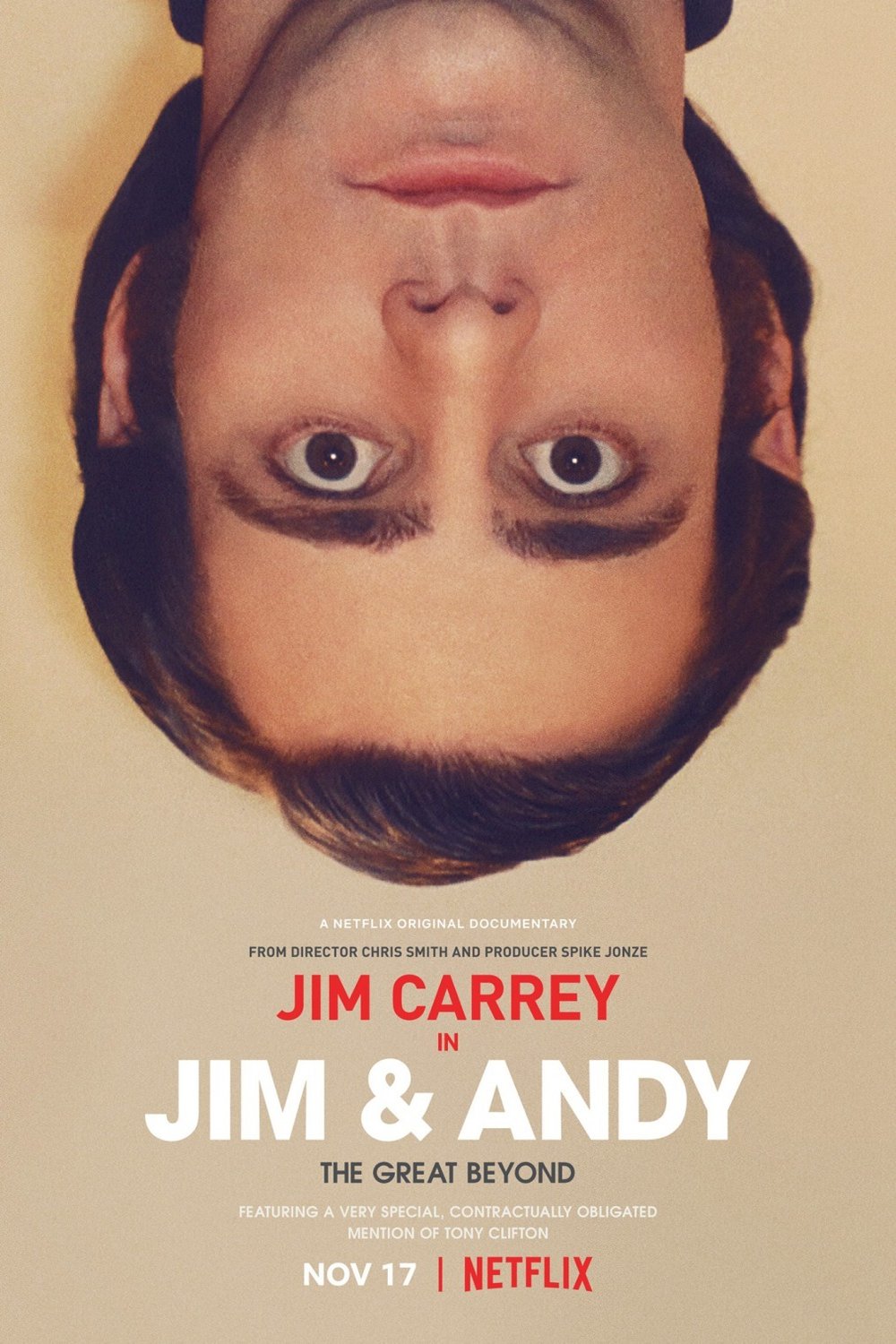 L'affiche du film Jim & Andy: The Great Beyond