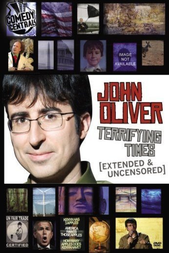 L'affiche du film John Oliver: Terrifying Times