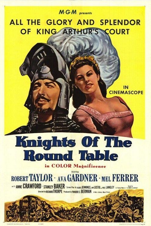 L'affiche du film Knights of the Round Table