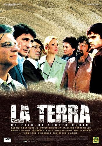 L'affiche originale du film La Terra en italien