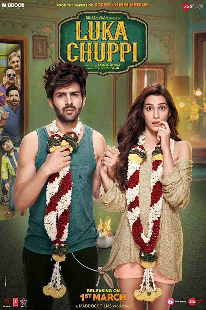 Hindi poster of the movie Luka Chuppi