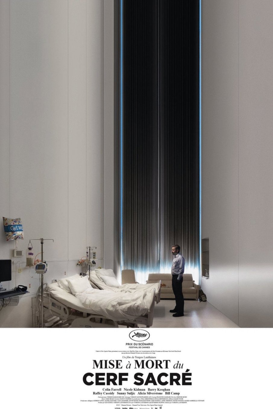 L'affiche du film Mise à mort du cerf sacré [2017]