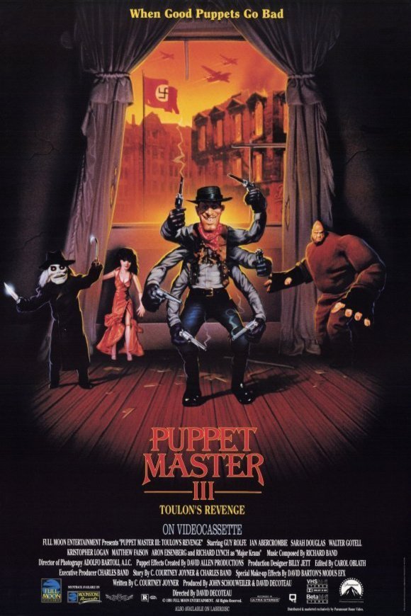 L'affiche du film Puppet Master III: Toulon's Revenge