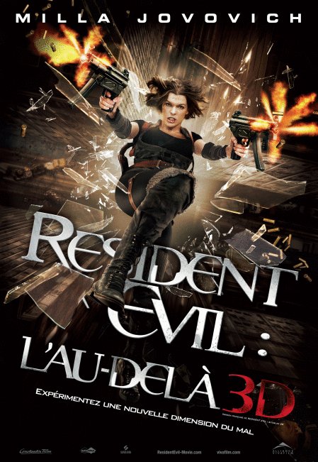 L'affiche du film Resident Evil: l'au-delà