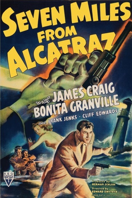 L'affiche du film Seven Miles from Alcatraz