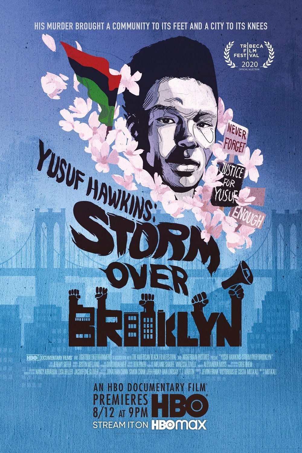 L'affiche du film Storm Over Brooklyn