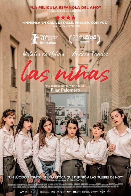 Catalan poster of the movie Las niñas