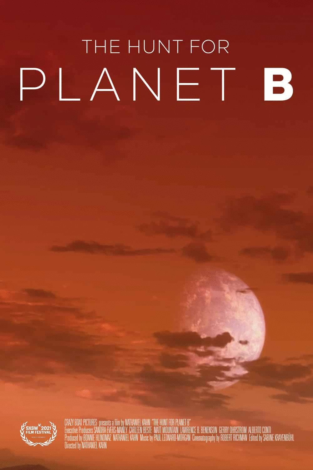 L'affiche du film The Hunt for Planet B