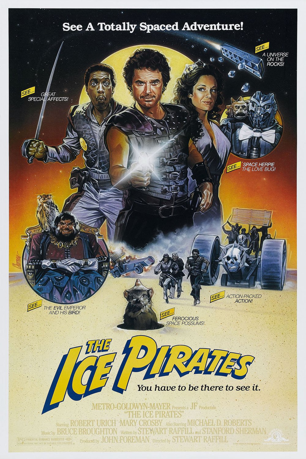 L'affiche du film The Ice Pirates