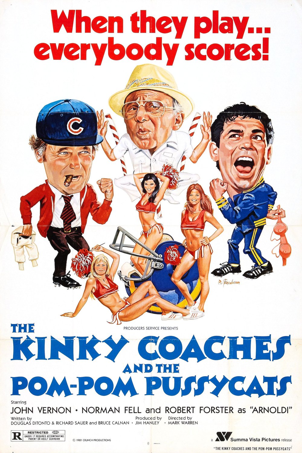 L'affiche du film The Kinky Coaches and the Pom Pom Pussycats
