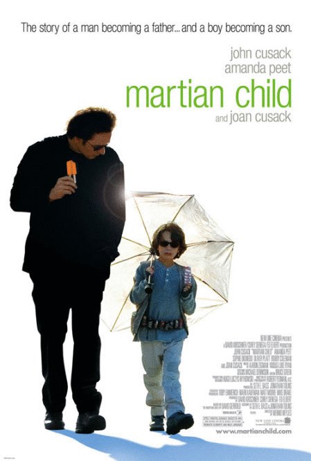 L'affiche du film The Martian Child