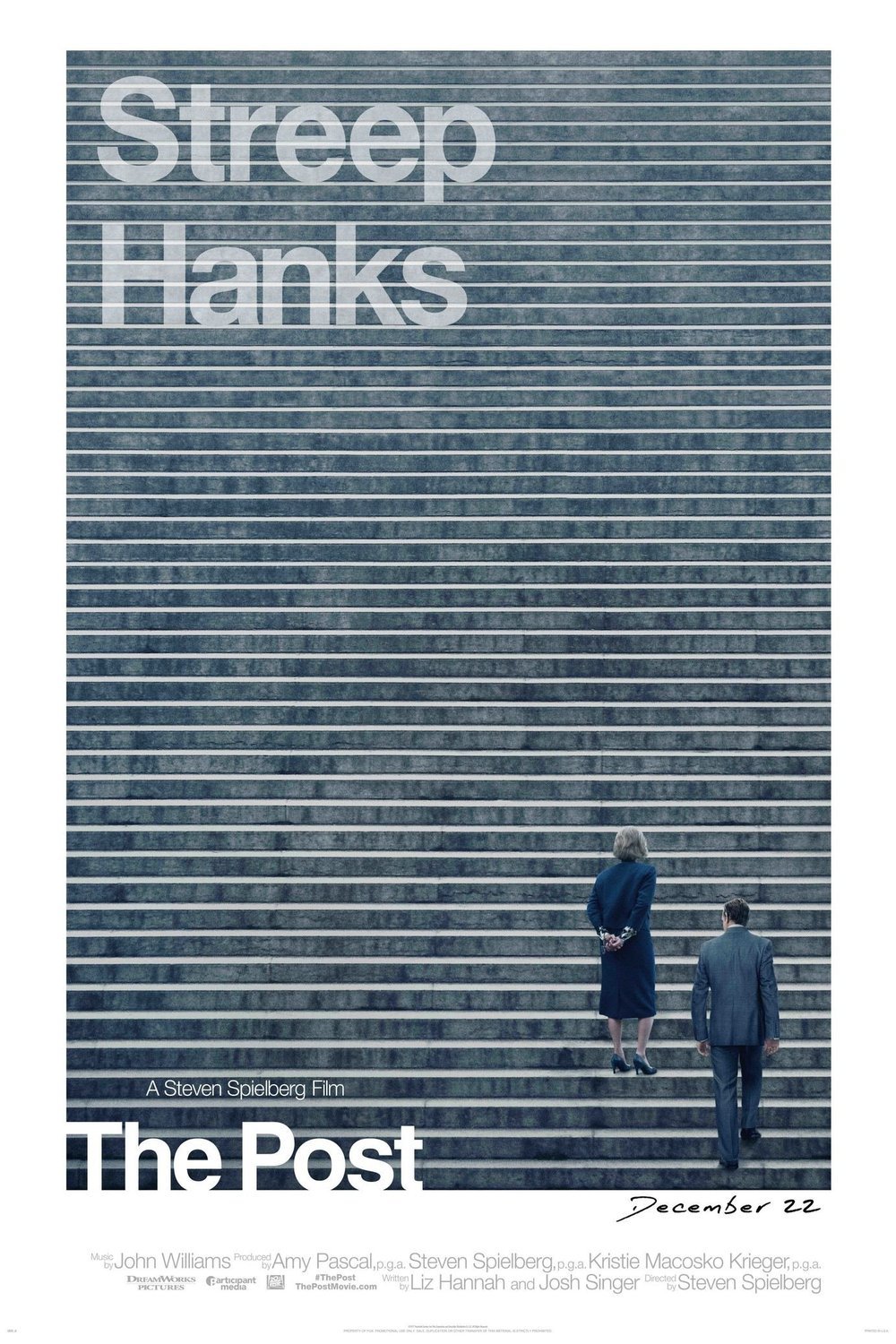 L'affiche du film The Post