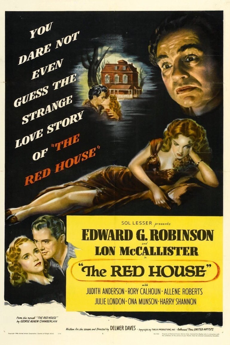 L'affiche du film The Red House