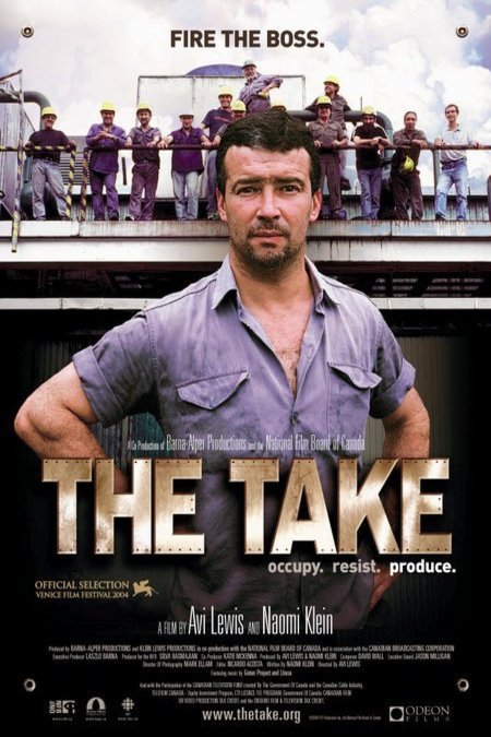 L'affiche du film The Take