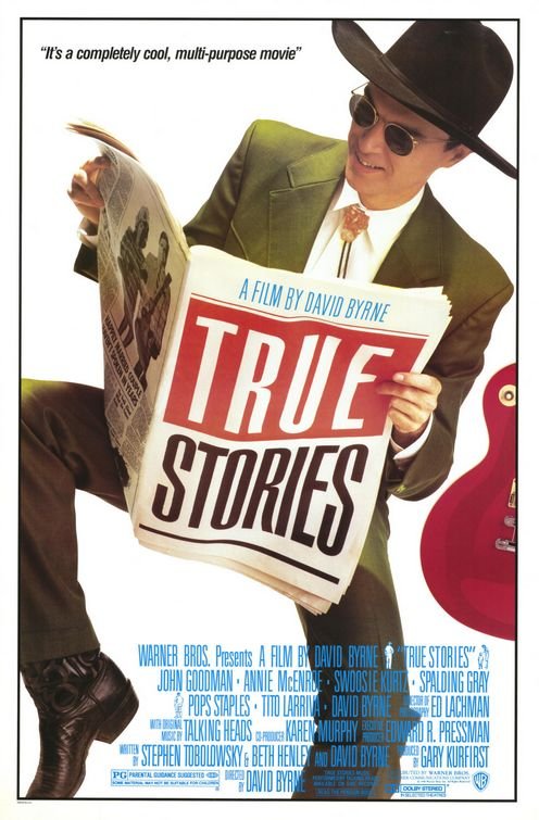 L'affiche du film True Stories