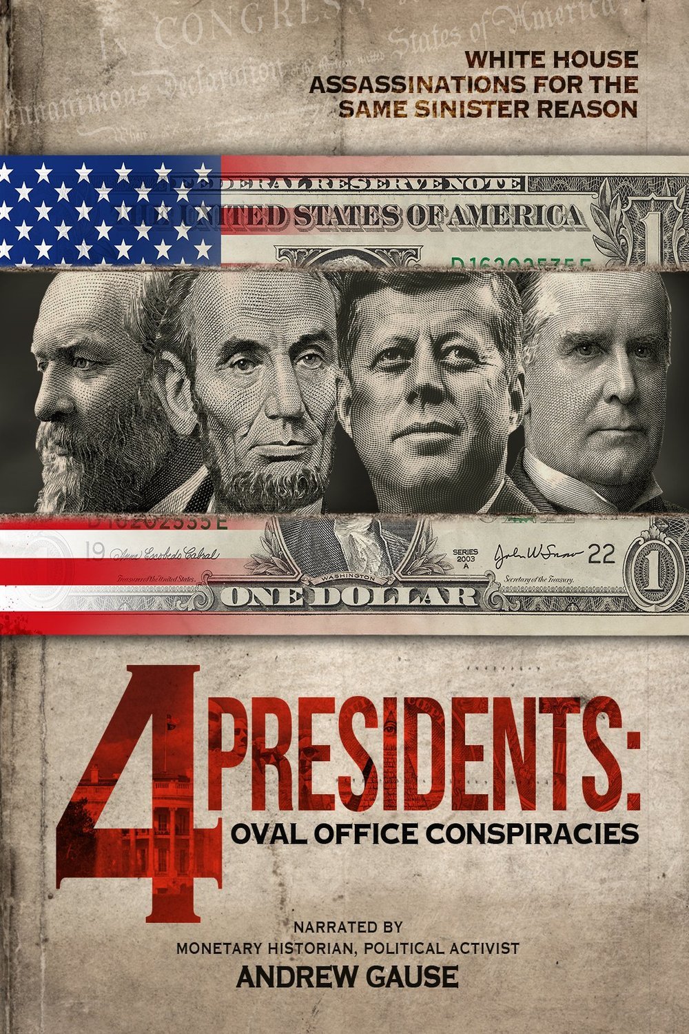 L'affiche du film 4 Presidents [2020]