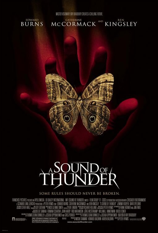 L'affiche du film A Sound of Thunder